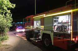 У Житомирі горів триквартирний будинок та недобудова