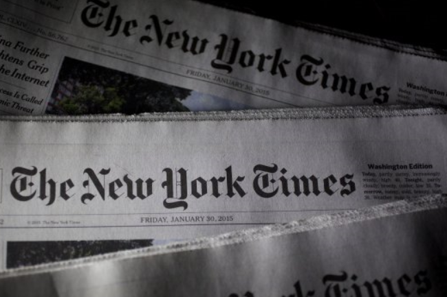 The New York Times сьогодні на першій шпальті газети надрукувала імена жертв коронавірусу в США