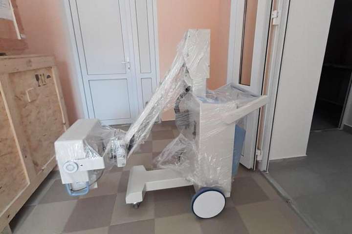 Одеська міська інфекційна лікарня отримала новий рентген-апарат