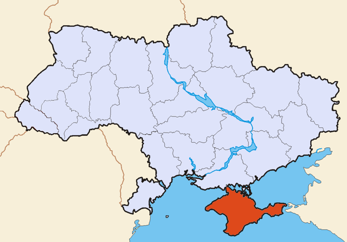 Видання Le Monde опублікувало карту з «російським» Кримом