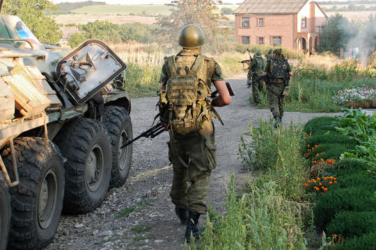 Бойовики обстріляли позиції Збройних сил біля Новотроїцького