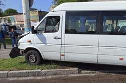 Вранці у  Запоріжжі сталася ДТП за участю маршрутного таксі 