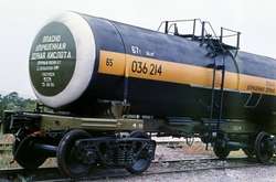 Отгрузки серной кислоты на железной дороге с начала года выросли на 5,6%