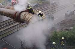 На місці пожежі працювали 13 вогнеборців