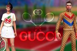 Gucci создали одежду для виртуального тенниса