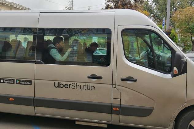 Uber Shuttle з 1 червня возитиме безкоштовно лише медпрацівників