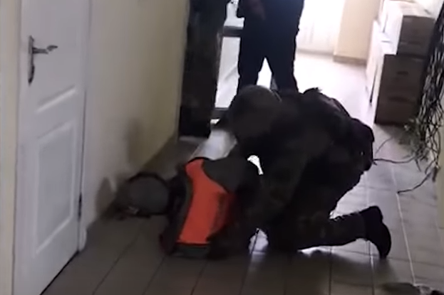 Опубліковано відео затримання учасників перестрілки в Броварах
