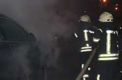 Рятувальники ліквідували автомобільні пожежі