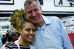 Дочка мера Білла де Блазіо була заарештована після відмови покинути вулицю на Манхеттен