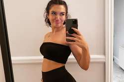 Британская модель Александра Кейн