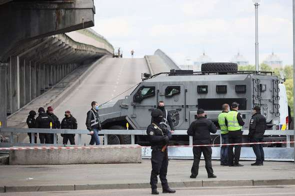 Суд арестовал «минера» моста в Киеве