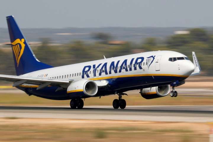 Ryanair планує в липні відновити рейси з України в Італію