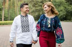 Украинский бренд понес убытки, опубликовав фото Зеленского в вышиванке