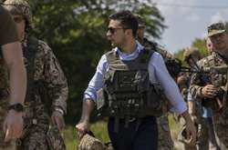 Володимир Зеленський під час робочої поїздки на Донбас 