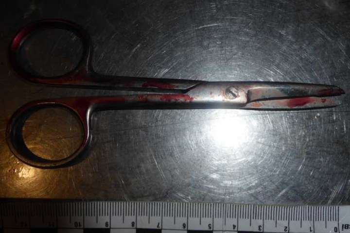 Криваві розбірки в Гідропарку: чоловік встромив ножиці товаришу в шию (фото)