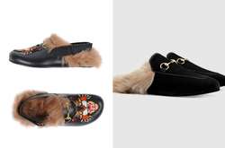 Gucci начали выпускать «бабушкины» тапки с мехом (фото)