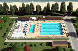 Відома школа плавання хоче побудувати в Броварах басейн під відкритим небом (фото)