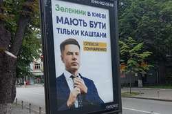 «Зеленими у Києві мають бути тільки каштани». Соратник Порошенка потролив «Слуг народу» (Фото)