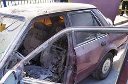 Вогонь серйозно пошкодив автомобіль Ford Orion