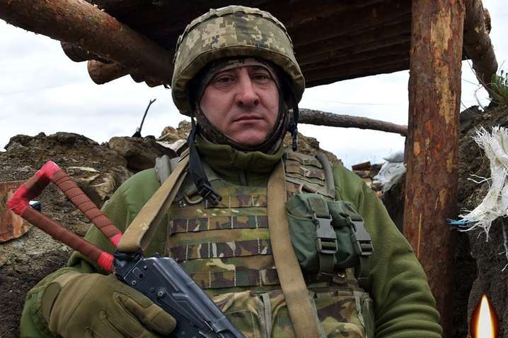 Київ прощається із захисником, який загинув на Донбасі