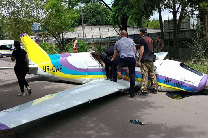 В Одесі розбився літак, загинули пілот і пасажир