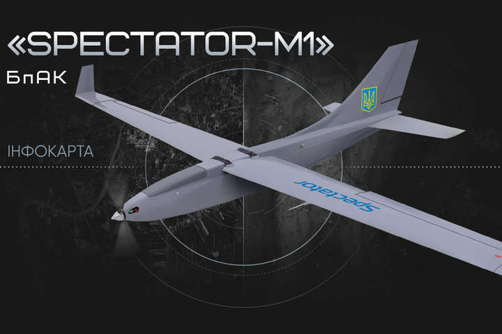 Украинская армия получила первый модернизированный дрон-разведчик Spectator-M1