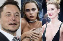 Илона Маска, Эмбер Херд и Кару Делевинь уличили в групповом сношении