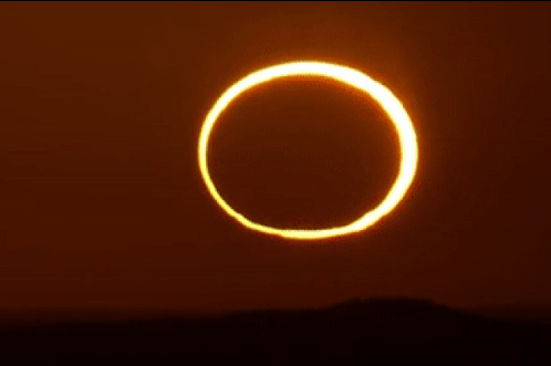 Українці зможуть побачити 21 червня кільцеподібне сонячне затемнення або «вогняне кільце» 