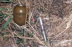 На Донеччині затримали п’яного чоловіка, який розгулював з гранатою по вулиці