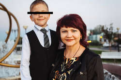 Саша Парахняков і його мати Галина Морозова
