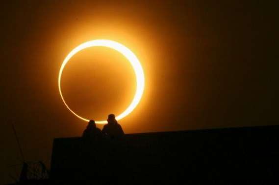 Сьогодні відбулося сонячне затемнення «Вогняне кільце» 