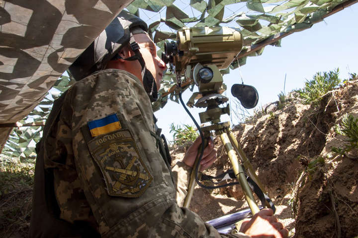 Доба на Донбасі: п’ять ворожих обстрілів, без втрат для Об’єднаних сил