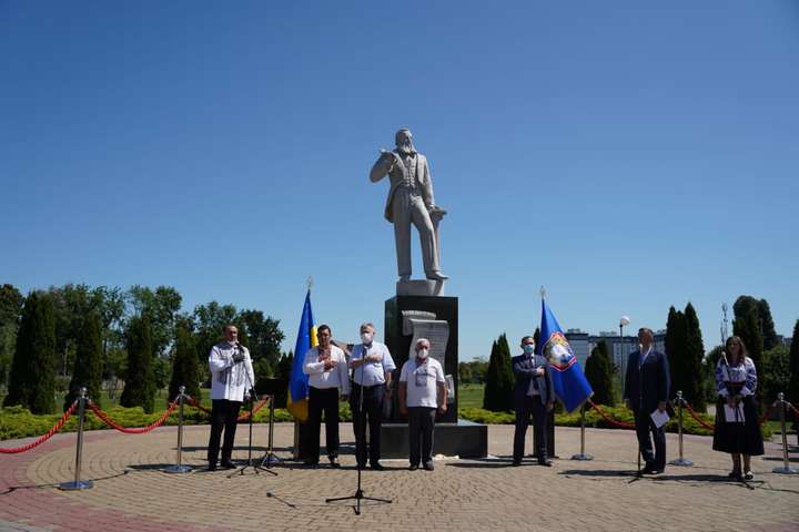 У Борисполі відкрили пам’ятник автору гімну України (фото)