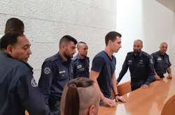 Олексій Бурков у залі суду в Ізраїлі, листопад 2019 року