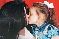 Майкл Джексон с дочерью Пэрис