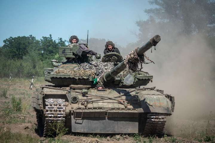 «Холодноярська» бригада провела танкові навчання