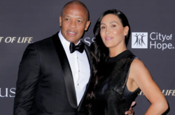 Рэпер Dr. Dre с женой