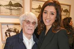  89-летний миллиардер и бывший босс «Формулы 1» Берни Экклстоун с женой 