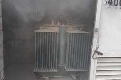 Загорання сталося на електричній підстанції