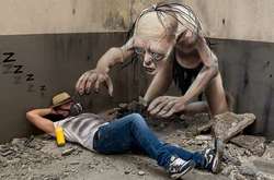 Поражающий воображение уличный арт, способный обмануть ваш мозг (фото)