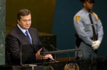 Янукович розказав у Нью-Йорку про свій орієнтир