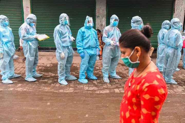 Антирекорд в Індії: понад 22 тисячі хворих на коронавірус за добу