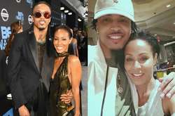 Певец Аугуст Алсина с Джадой Пинкетт-Смит — женой Уилла Смита