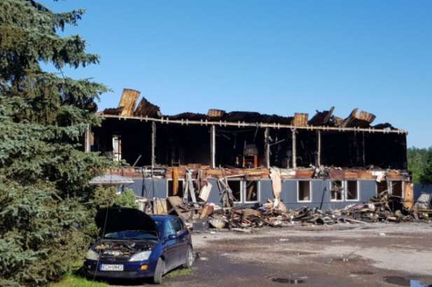 У Польщі спалили хостел, де мешкали українські заробітчани 