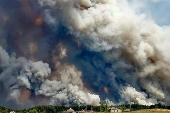 Лісова пожежі на Луганщині: 28 постраждалих, шестеро осіб загинули