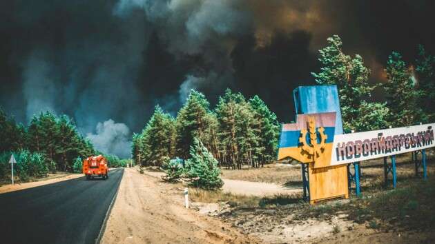 На Луганщині від вогню постраждали 5 тисяч гектарів
