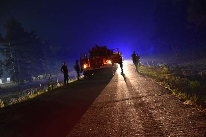 На гасінні пожежі на Луганщині задіяні понад 400 військових