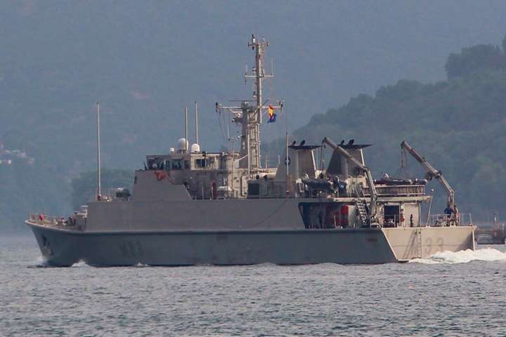 У Чорне море увійшли чотири кораблі протимінної групи НАТО (фото)