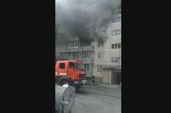 Пожежа виникла на третьому поверсі будинку