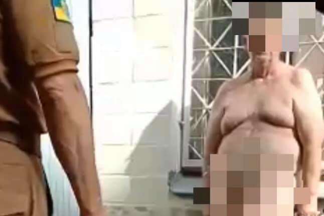 У Києві голий чоловік намагався втекти з відділення для хворих Covid-19: фото